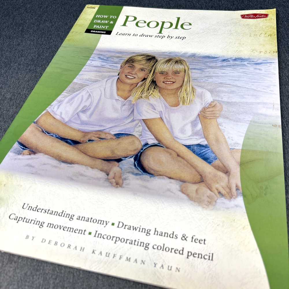Learn To Draw & Paint People With Deborah Kauffman Yaun Step By Step Art Guide